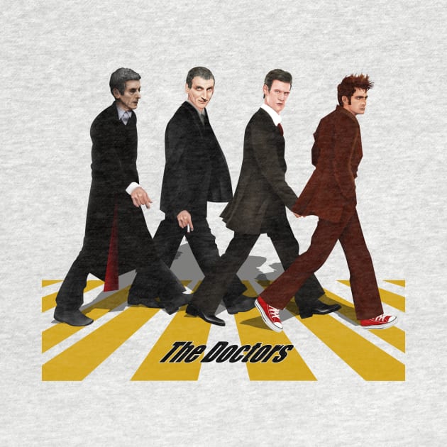 The Doctors at abbey road by Dezigner007